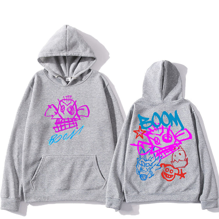 Stilla | Arcane Jinx Cartoon Langærmet Hoodie