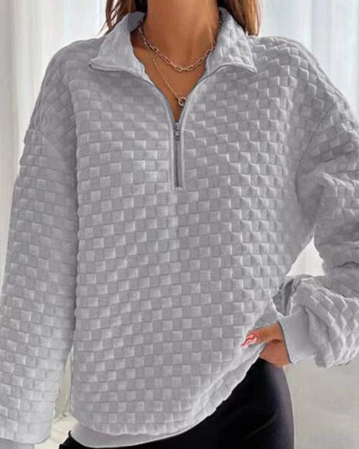 Stilla | Dame Lynlås Pullover