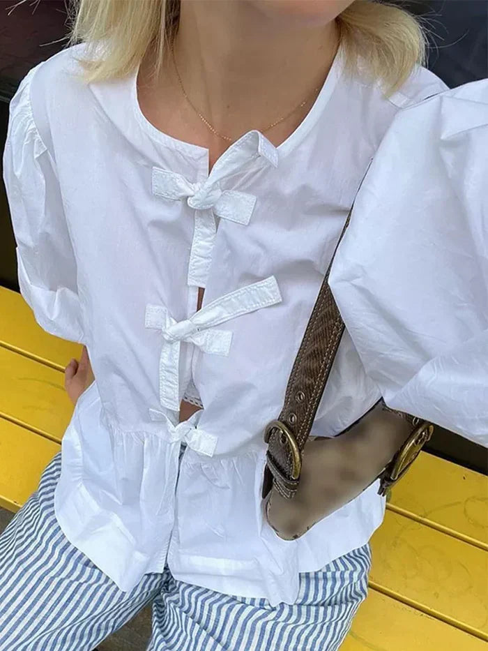 Stilla | Elegant Peplum-Bluse