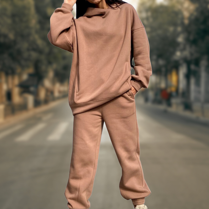 Stilla | Stilig og Trendy Hoodie og Bukser Sæt