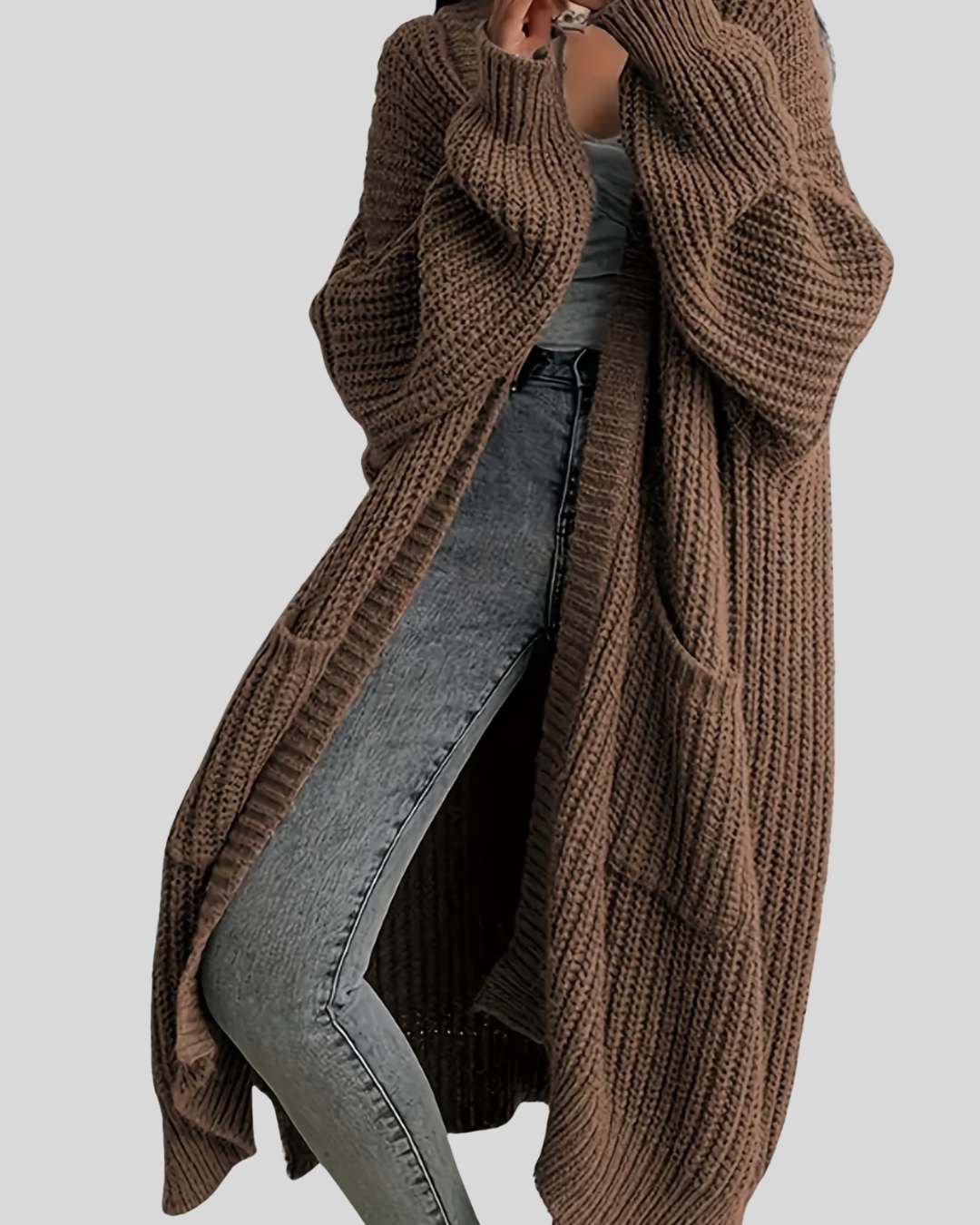 Stilla | Lang Elegant Cardigan