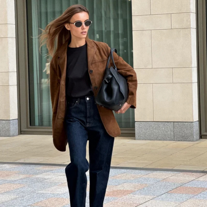 Stilla | Dameblazer Med Revers