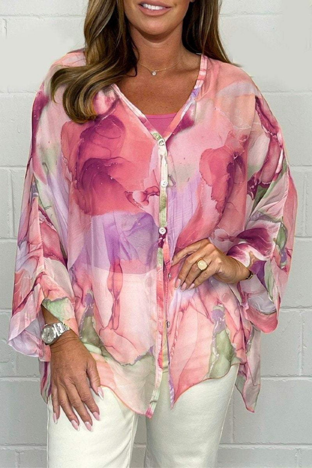 Stilla | Etisk Chiffonbluse