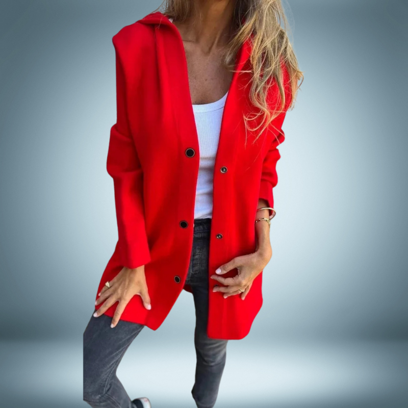 Stilla | Elegant Trenchcoat Med Hætte