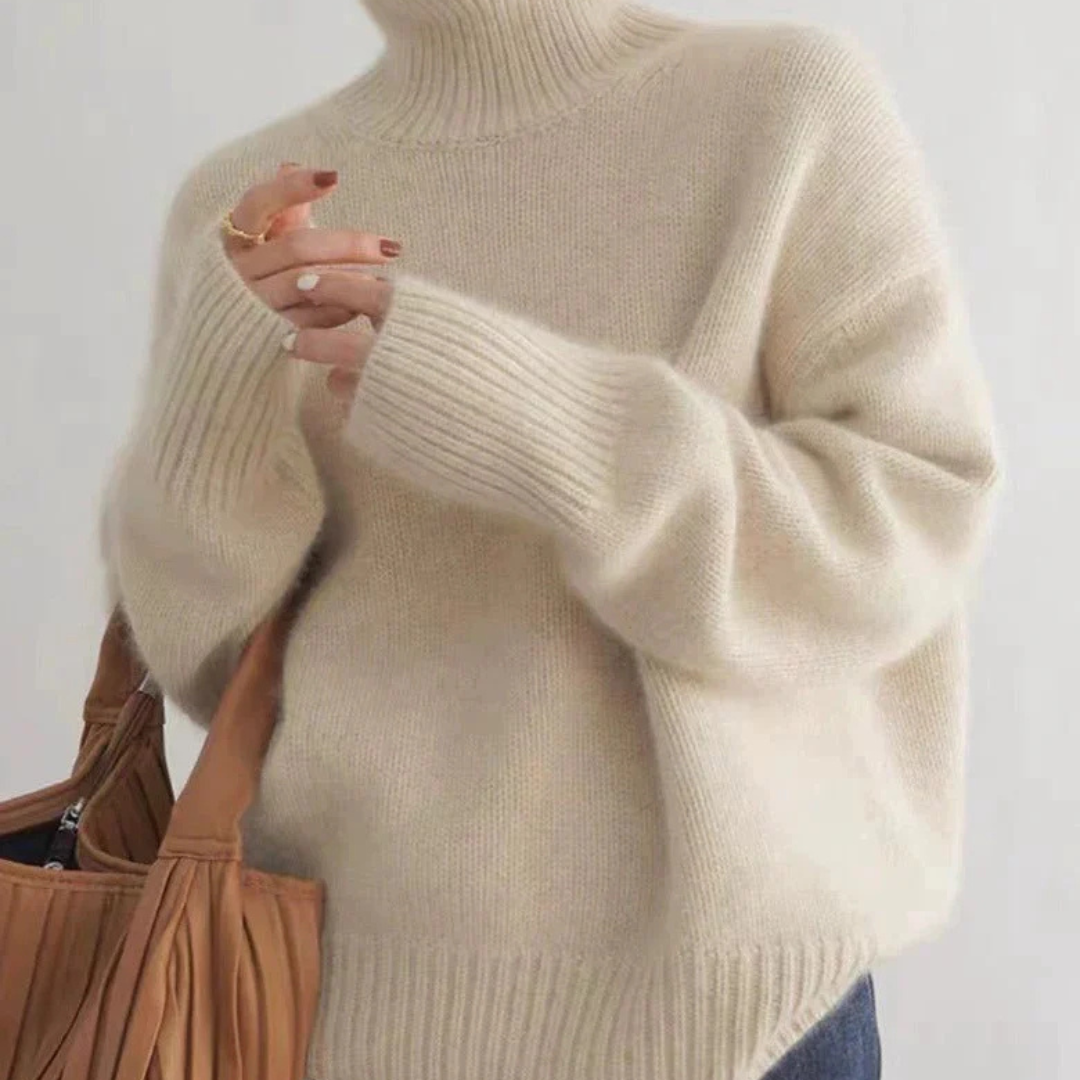 Stilla | Kashmir Rullekravepullover