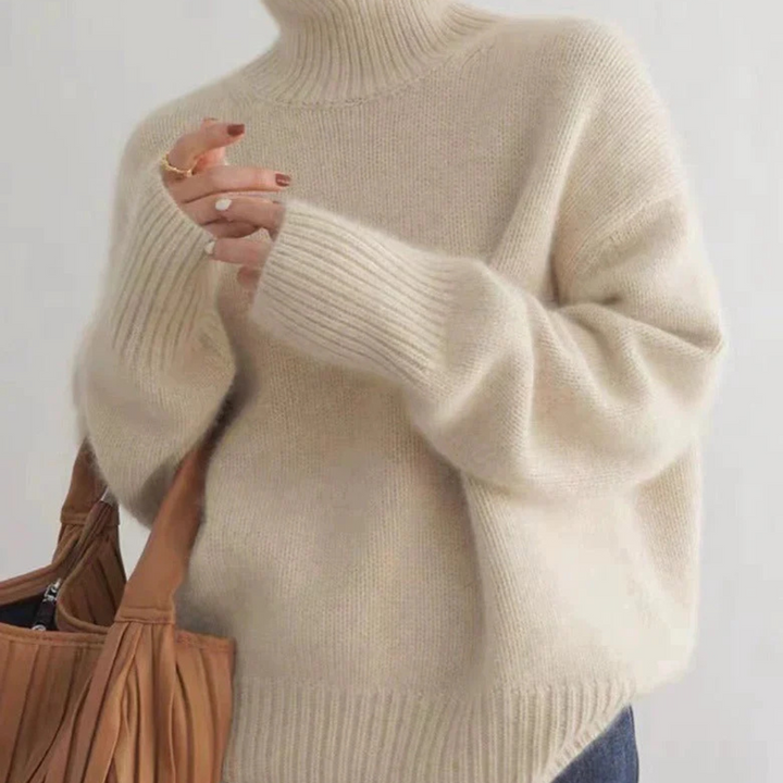 Stilla | Kashmir Rullekravepullover