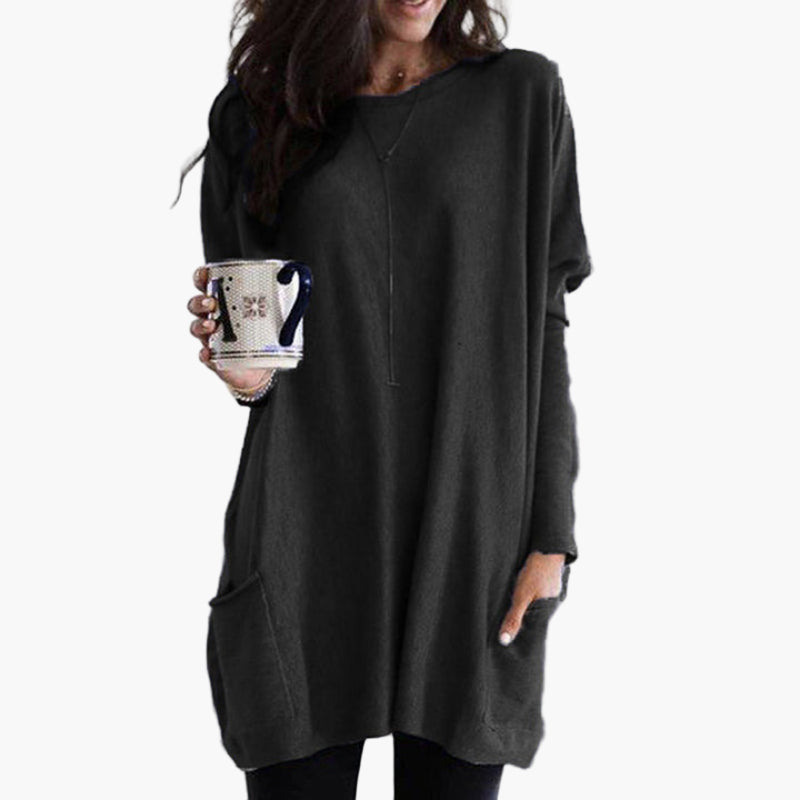 Stilla | Lang Sweater I Oversized Stil - Behagelig Casual Look til Efterår og Vinter