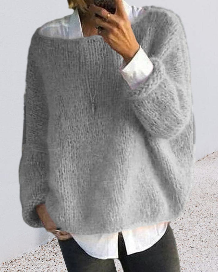 Stilla | Tidssvarende Rundhalset Pullover