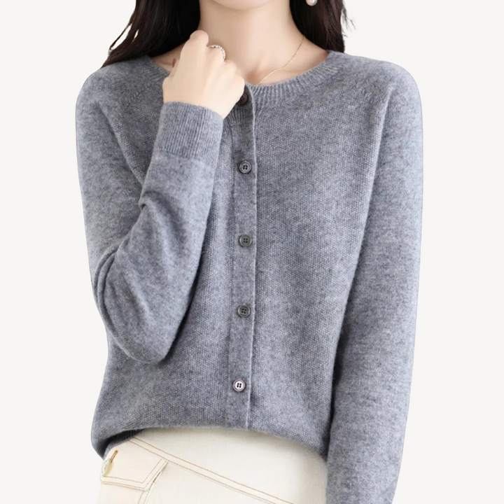 Stilla | Dame Cashmere-mix Cardigan