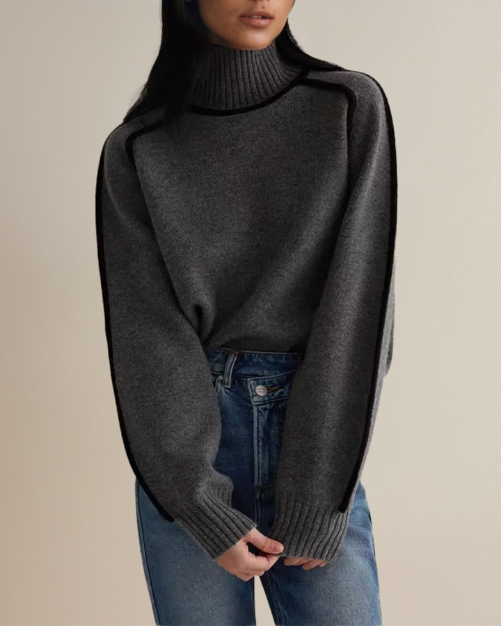 Stilla | Elegant rullekrave sweater til kolde årstider