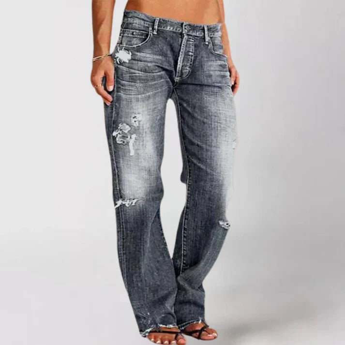 Stilla | Elegante Jeans i over størrelse