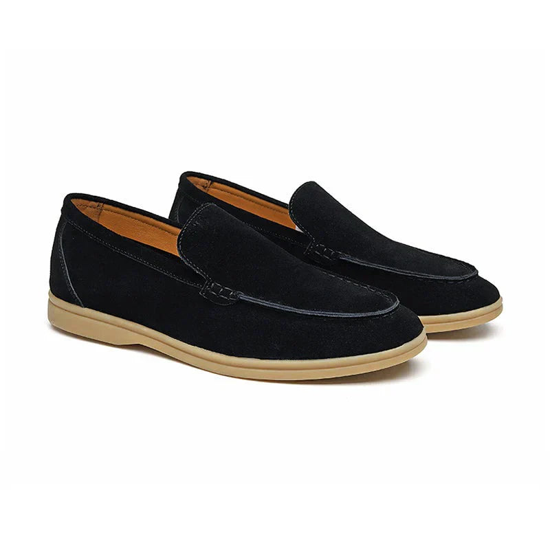 Stilla | Premium loafers i ruskind