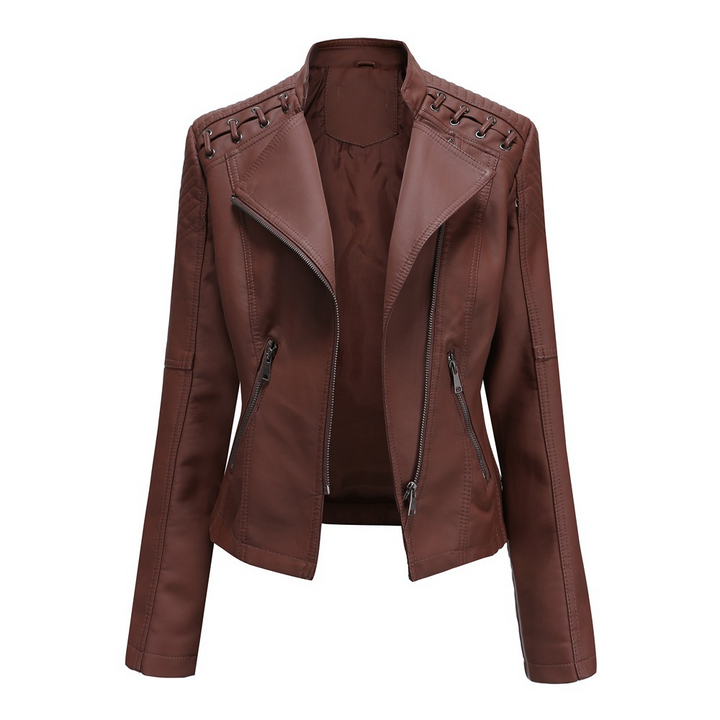 Stilla | Elegant Lammeskindsfrakke