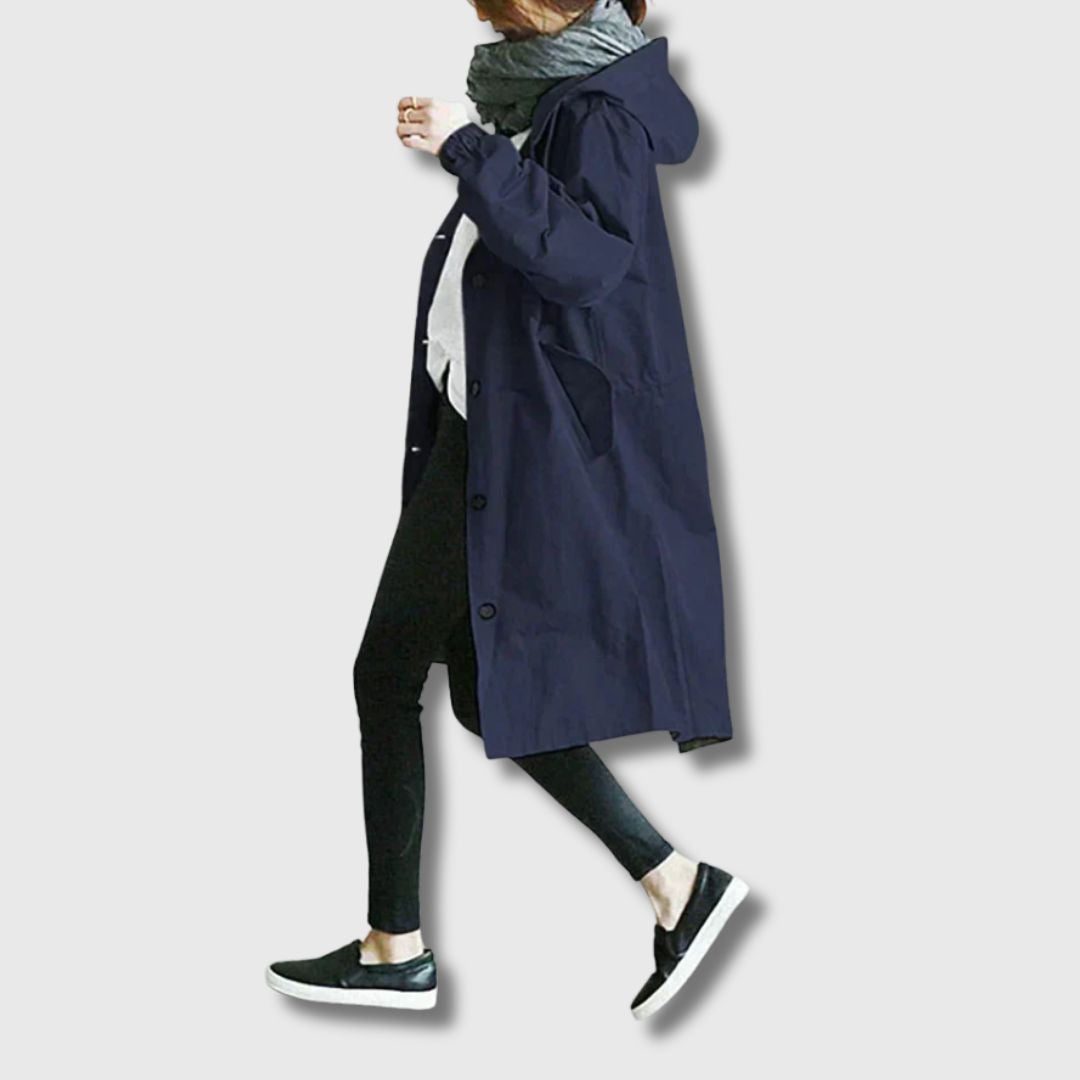 Stilla | Klassisk Trenchcoat med Moderne Elegance