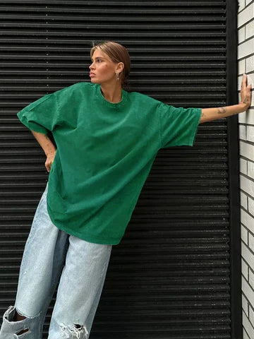 Stilla | Retro T-shirt af bomuld