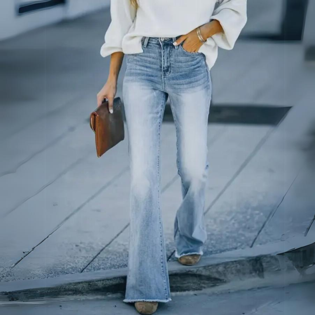 Stilla | Boho Jeans med Stretch
