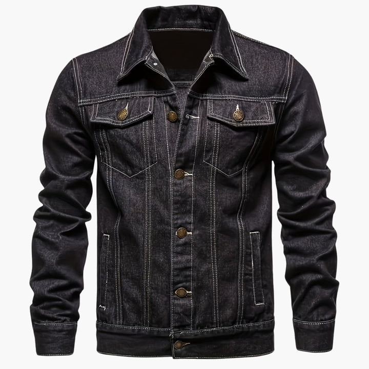 Stilla | Slim-Fit Fritids-Denimjakke til Mænd