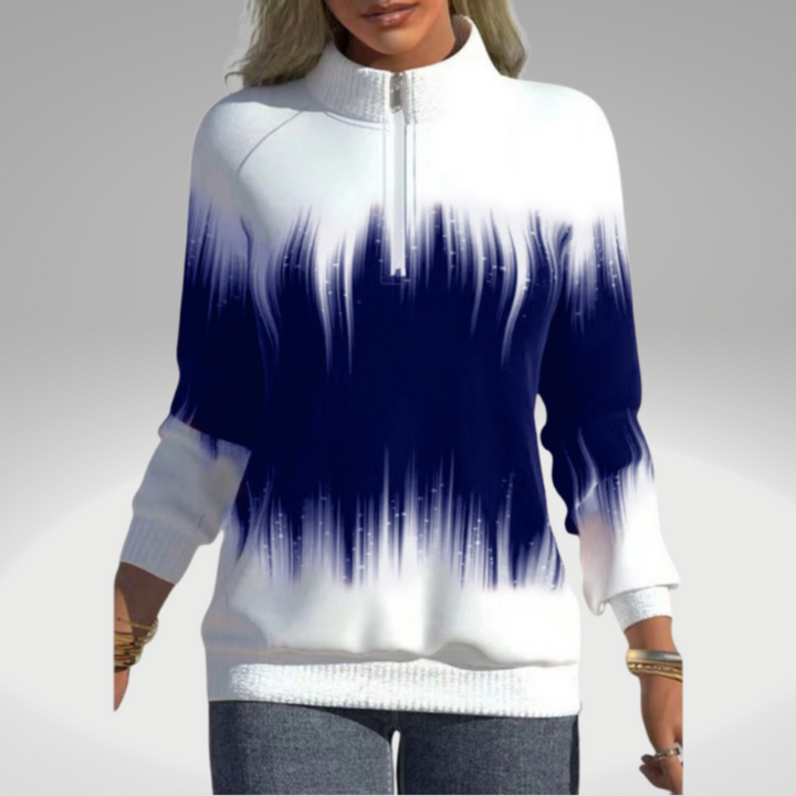 Skovae | Dame Sweatshirt med farveovergangstryk