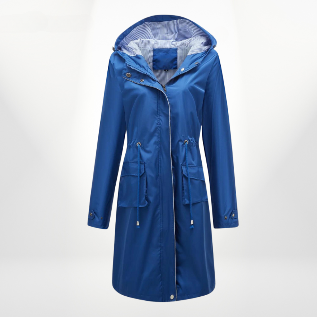 Stilla | vandtæt over-knee trenchcoat