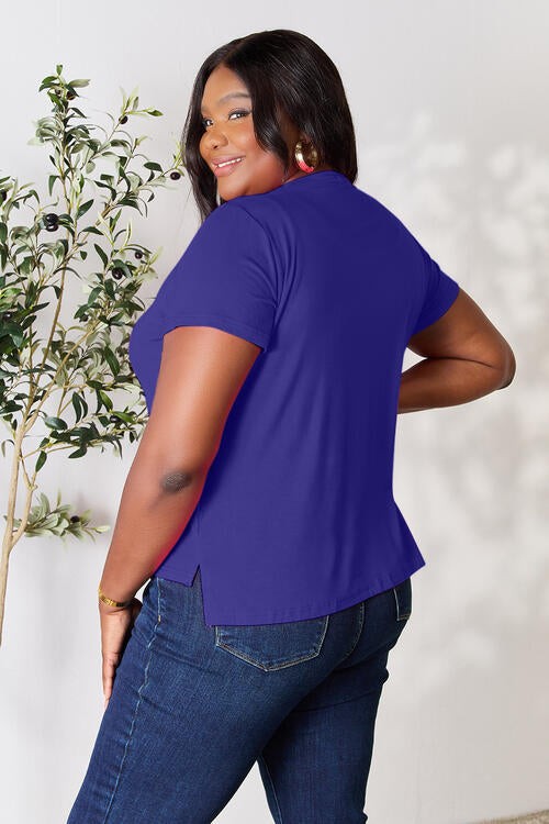 Stilla | Rund Hals Top