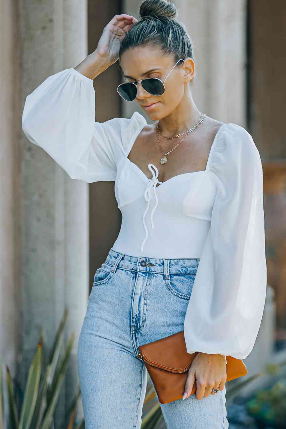 Stilla | Ballonærme Bodysuit