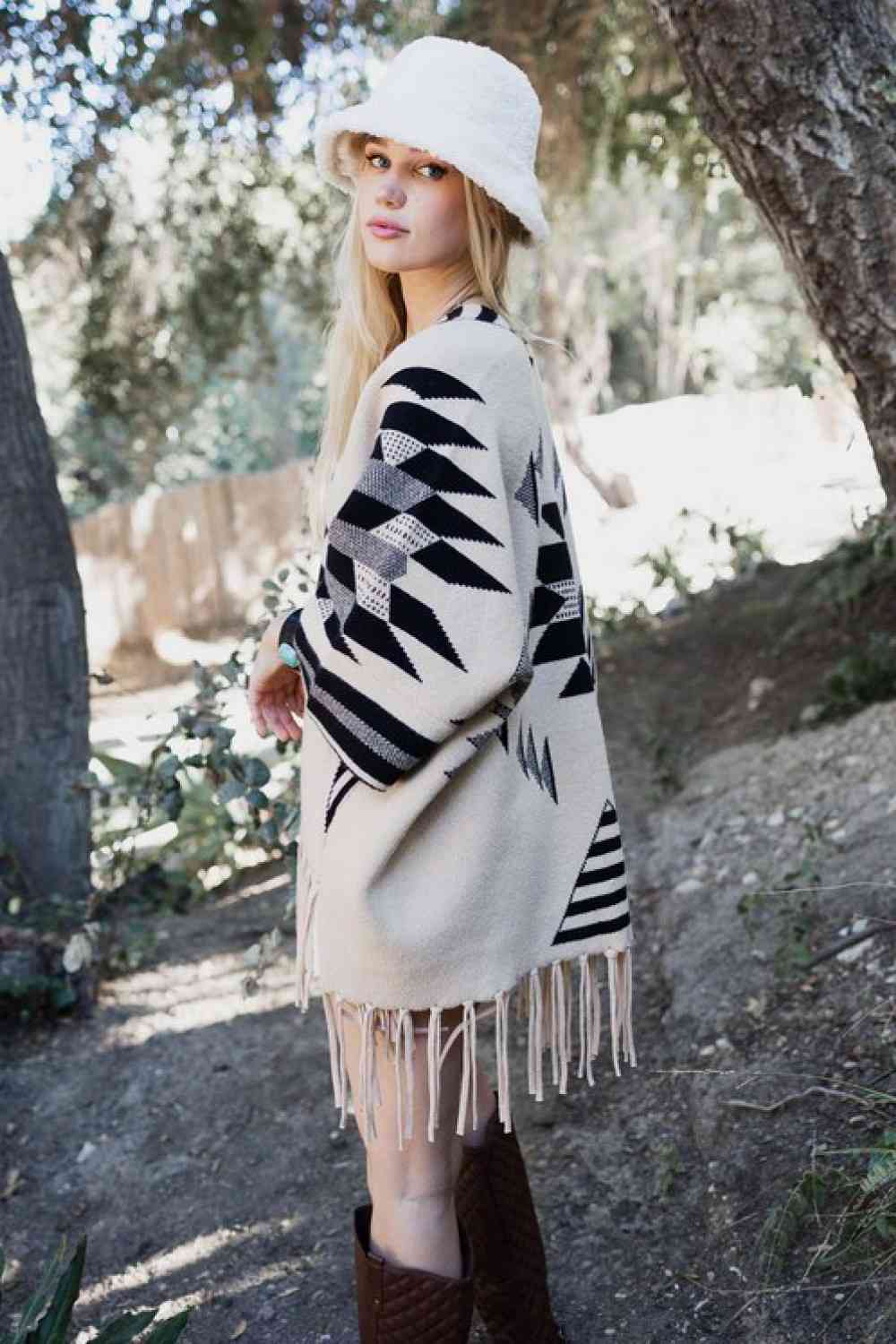 Stilla | Muir Woods Geometrisk Print Cardigan