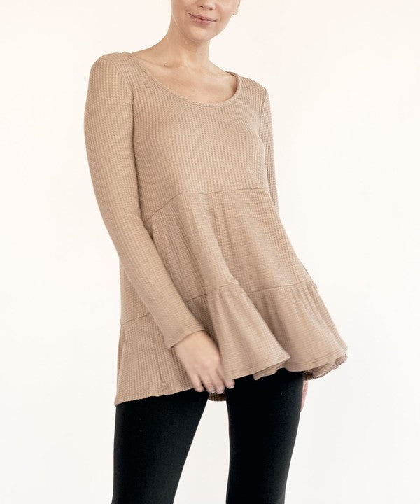 Stilla | Vaffel Babydoll Tunika