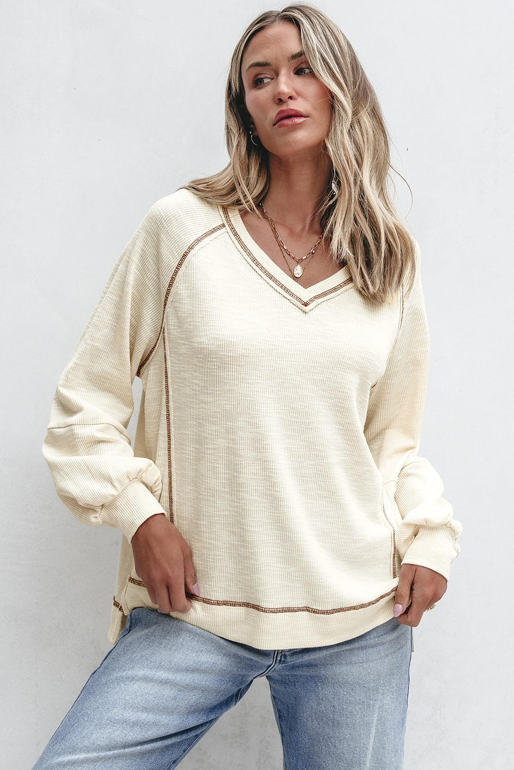 Stilla | Klassisk skåret og elegant sweater