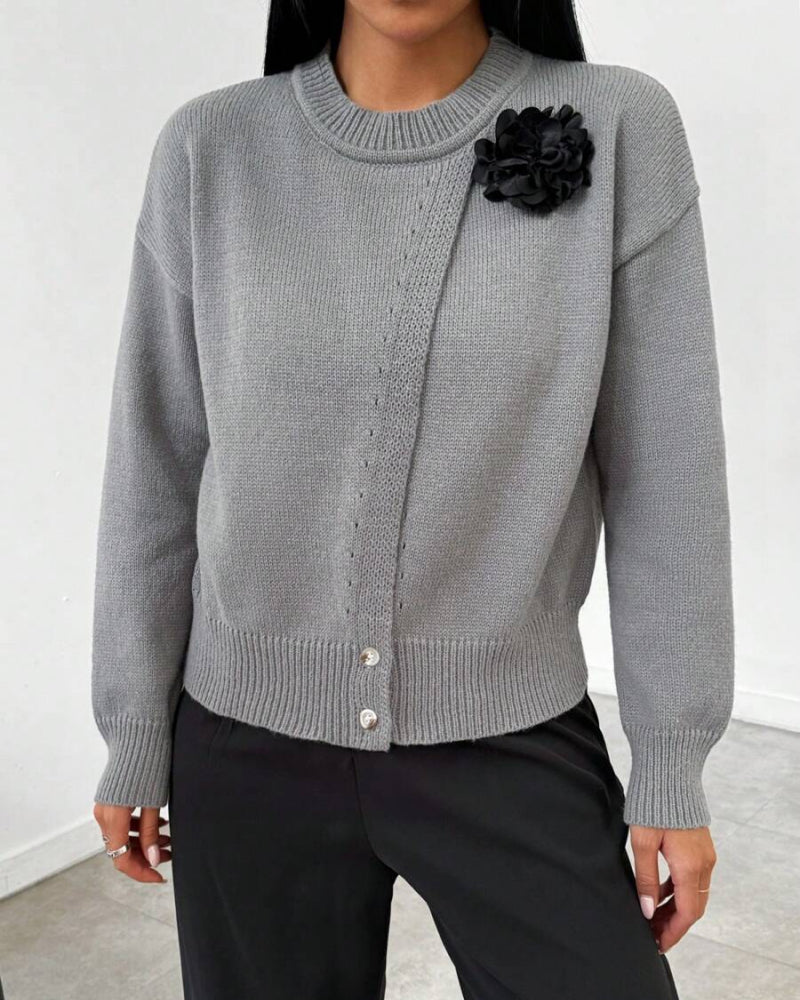 Stilla | Sweatshirt med slidskant