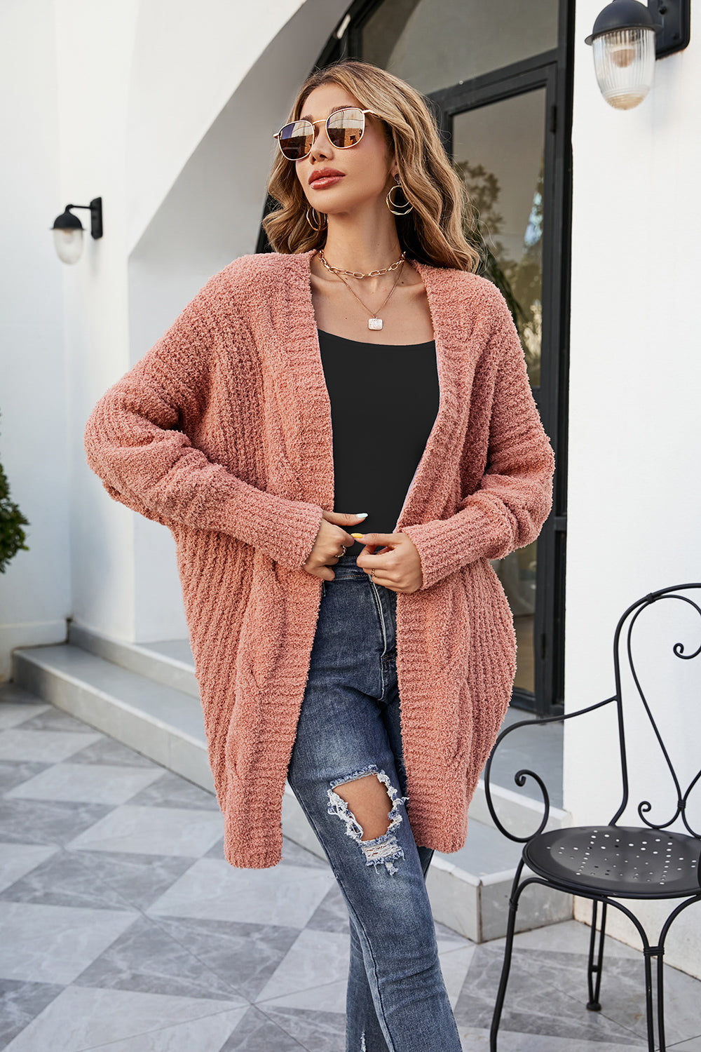 Stilla | Front Dolman Ærme Cardigan