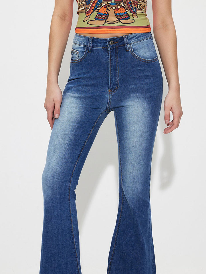 Stilla | Rise Waist Bootcut Jeans
