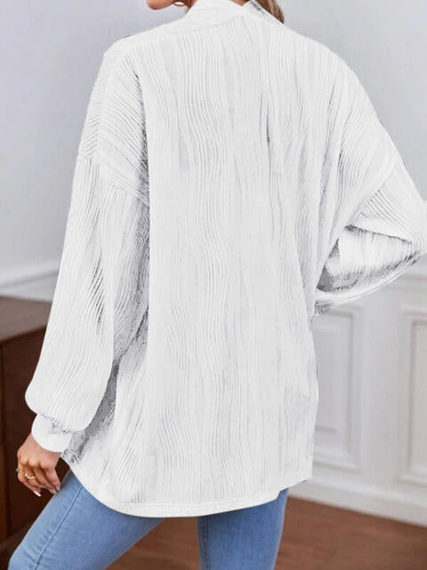 Stilla | Front Lantern Sleeve Cardigan
