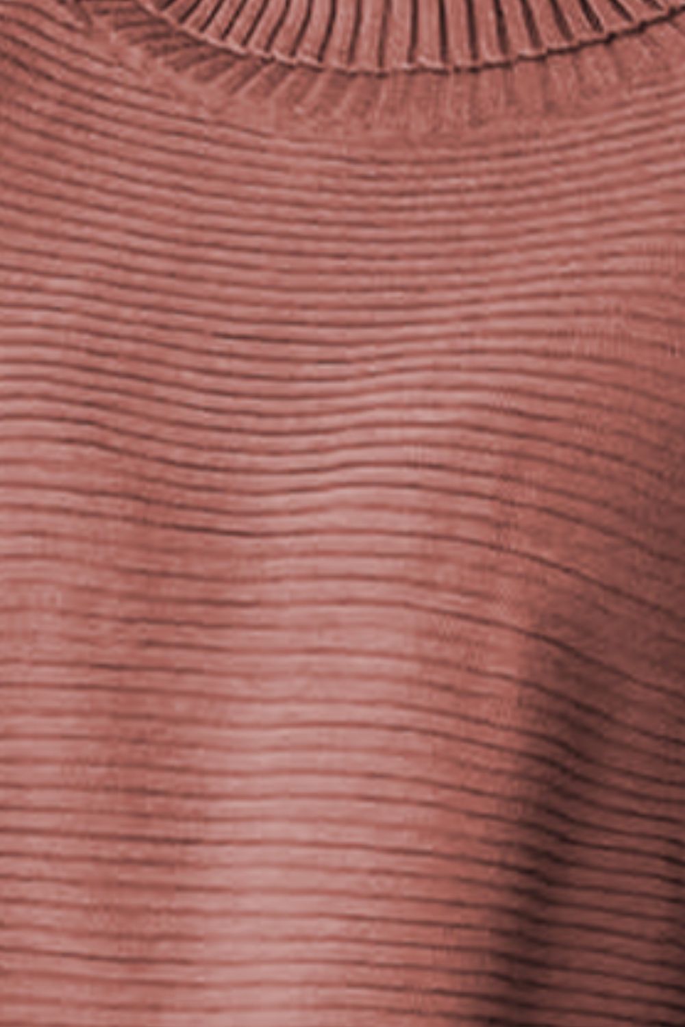 Stilla | Turtleneck Dropped Shoulder Pullover Sweater