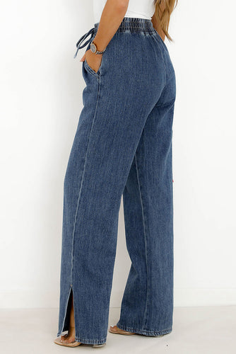 Stilla | Bredde Ben Jeans Med Lommer