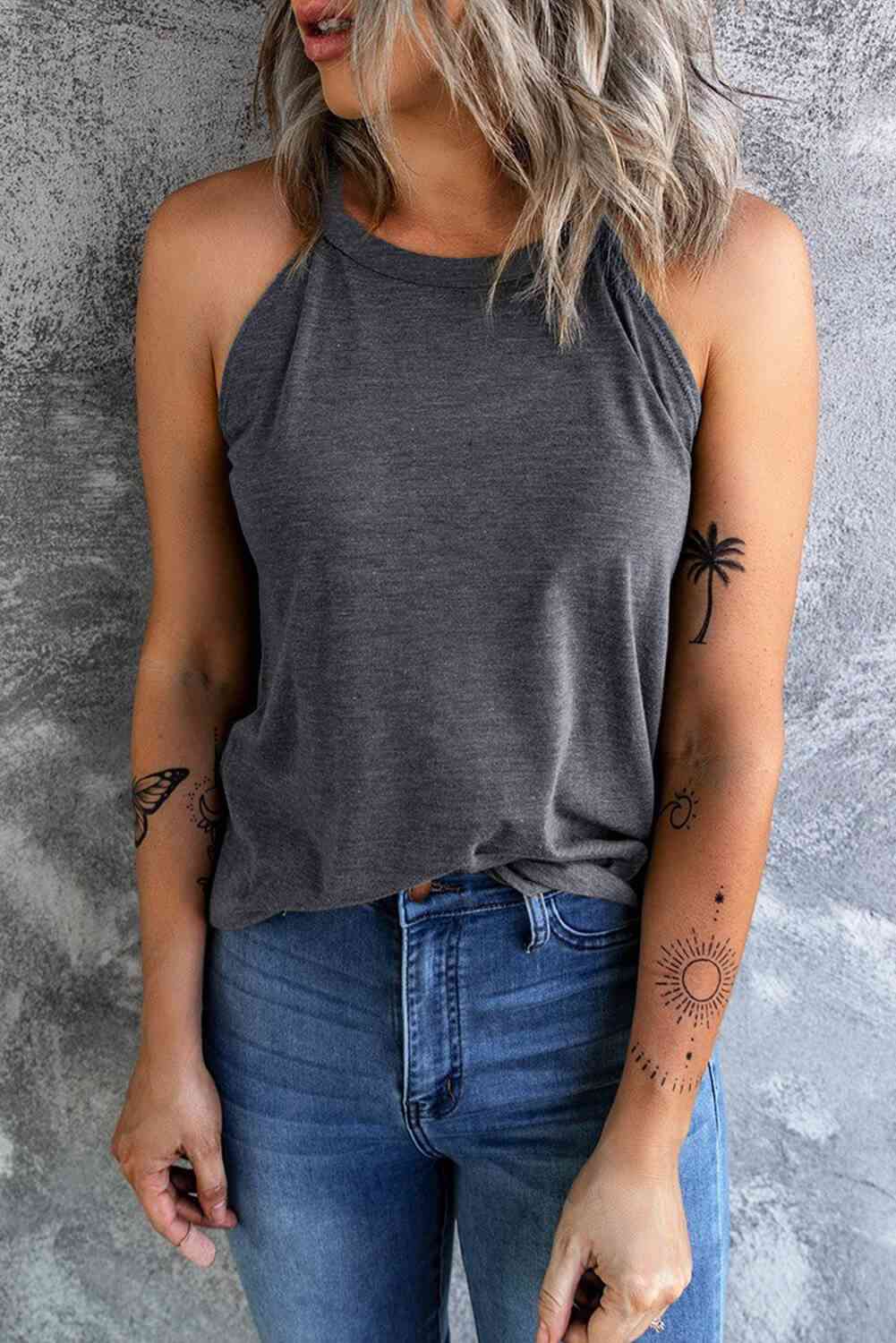 Stilla | Hem Grecian Tank Top