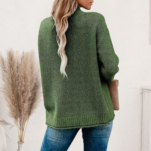 Stilla | Nakke Droppet Skulder Langærmet Sweater