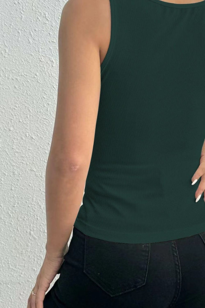 Stilla | Detalje Firkanthals Bred Strop Tank