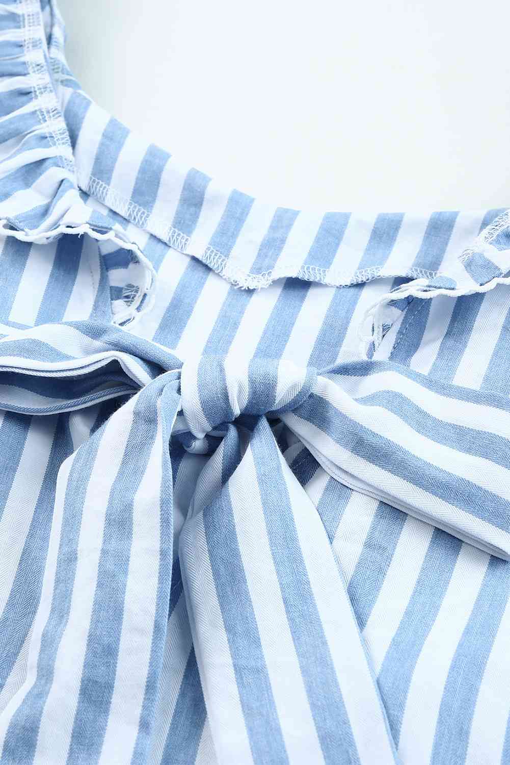 Stilla | Tie Back Ruffle Tank