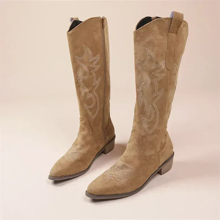Stilla | Cowgirl-Støvler med Høj Kvalitet Og Komfort