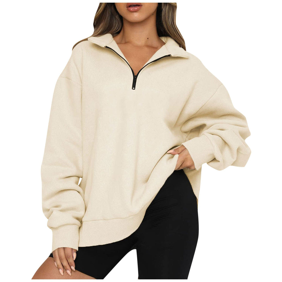 Stilla | Sweatshirt med Krave til Kvinder