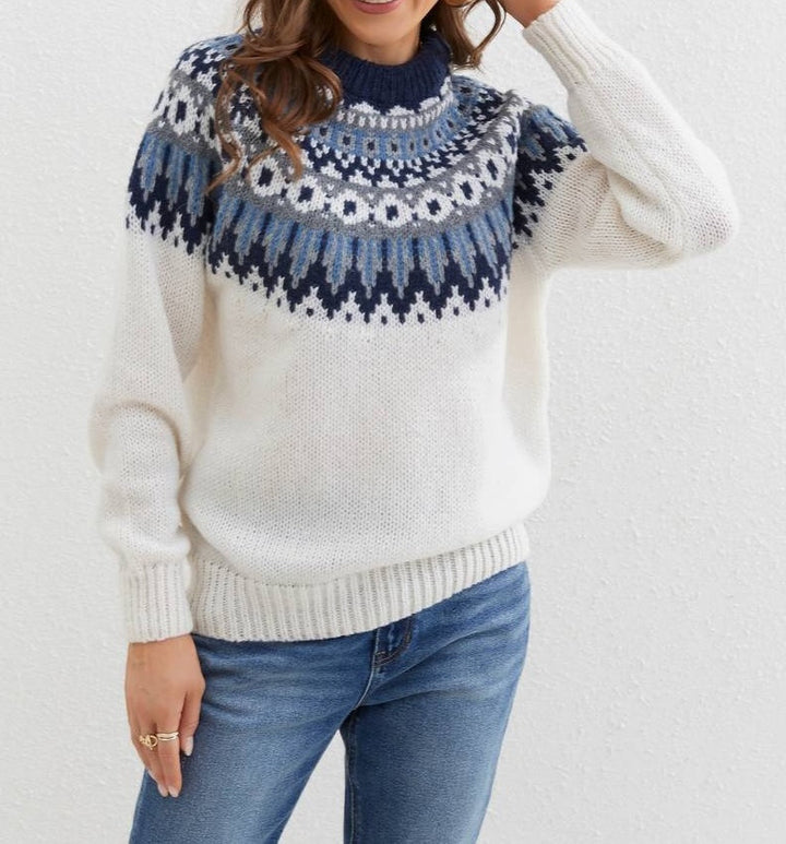 Stilla | Stilfuldt Etisk Mønstrede Sweater
