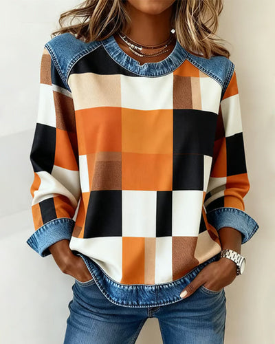 Stilla | Ternet Patchwork og kontrastfarve