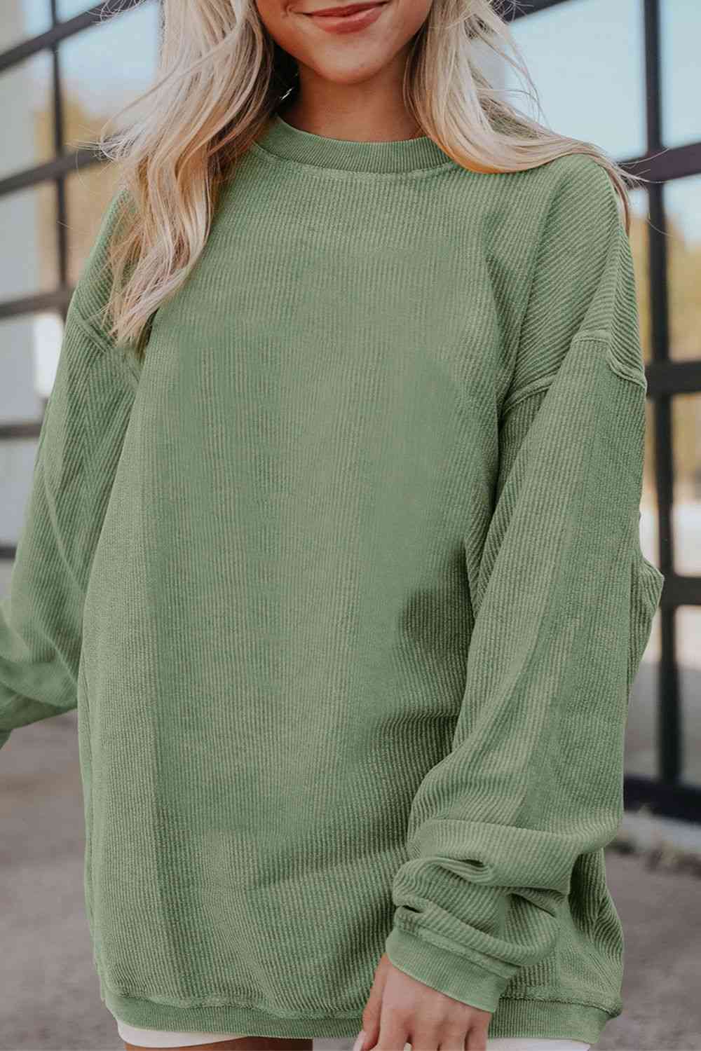 Stilla | Rund Hals Drop Shoulder Sweatshirt