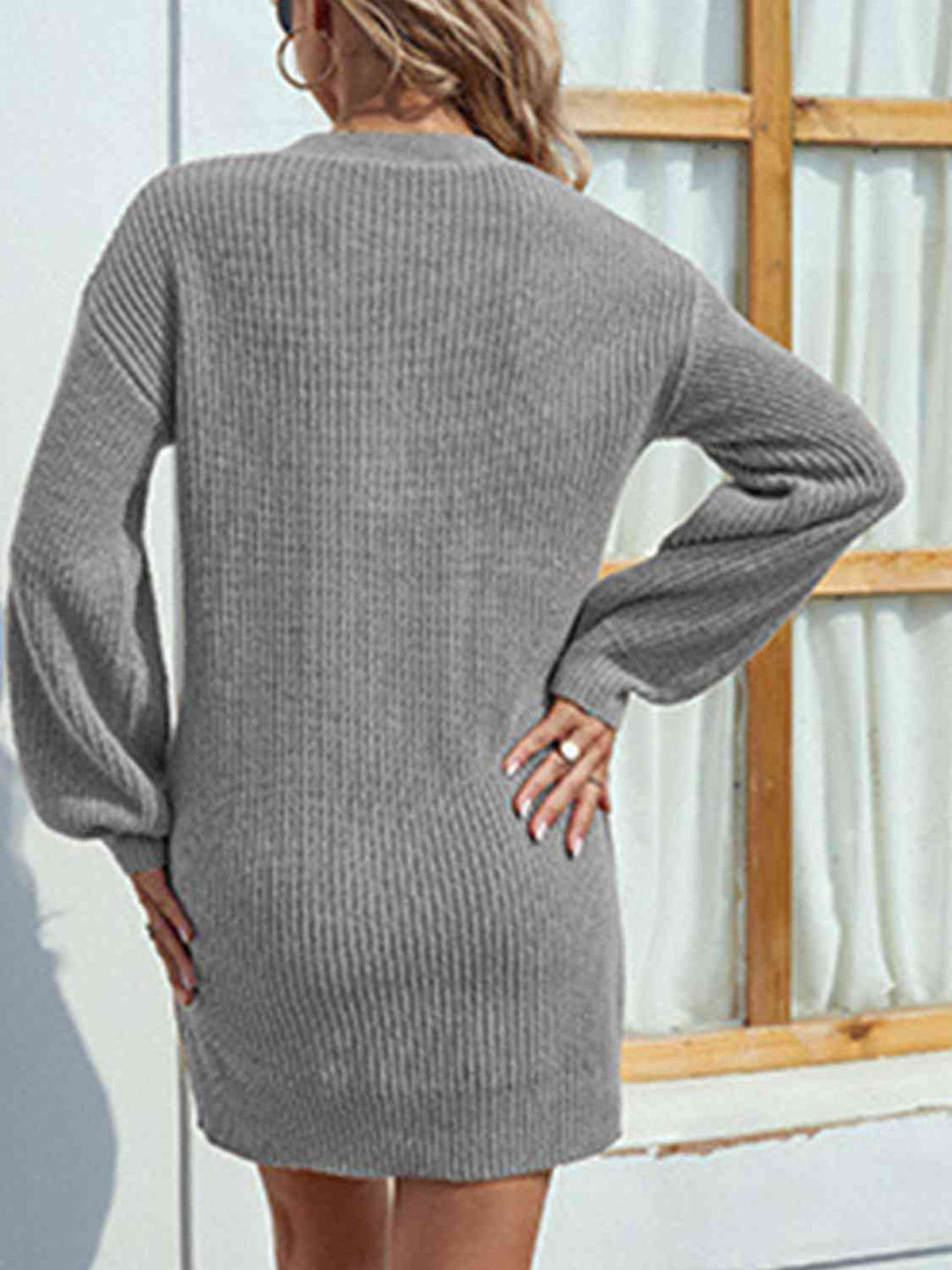 Stilla | V-hals Sweater Kjole