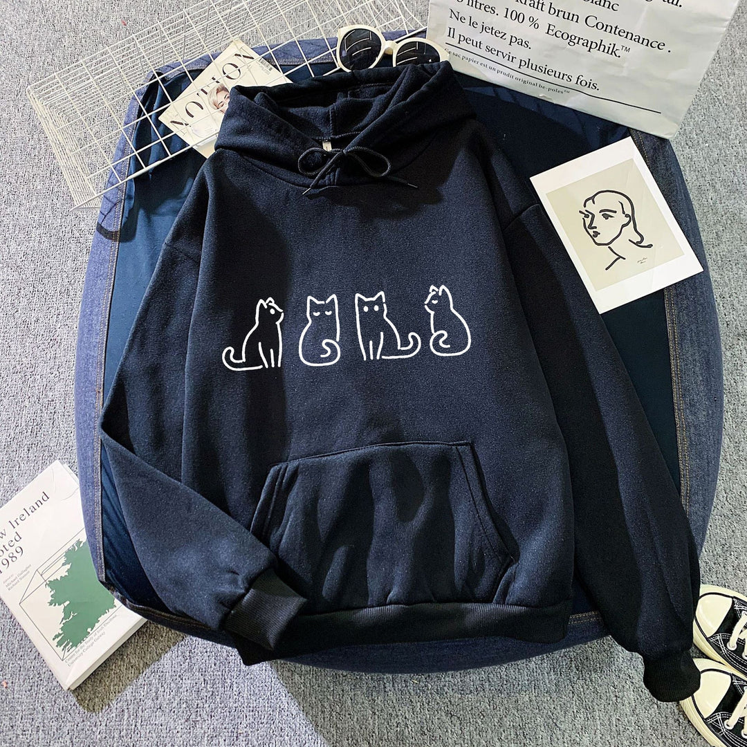 Stilla | Bekvem Hoodie med Hætte