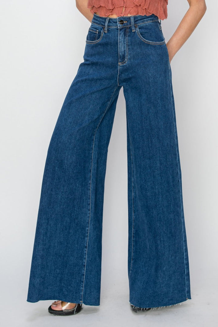 Stilla | High Rise Palazzo Jeans