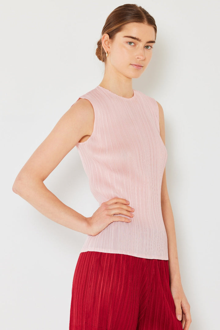 Stilla | West Swim Plisseret Uden Ærmer Crewneck Tank