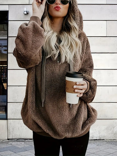 Stilla | Behagelig Og Løs Fleece-sweater Med Lange Ærmer