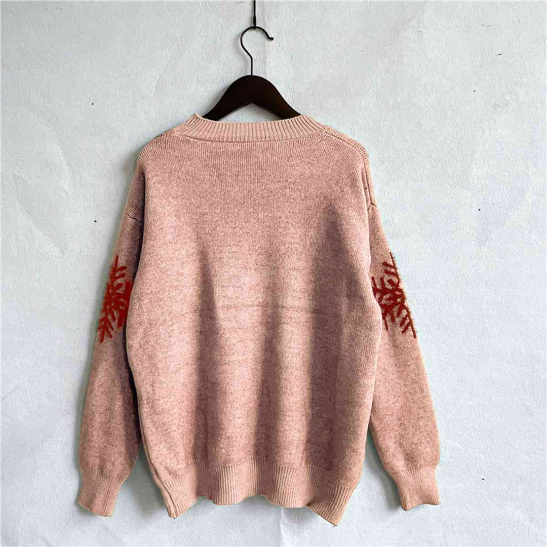 Stilla | Snefnug Mønster Sweater