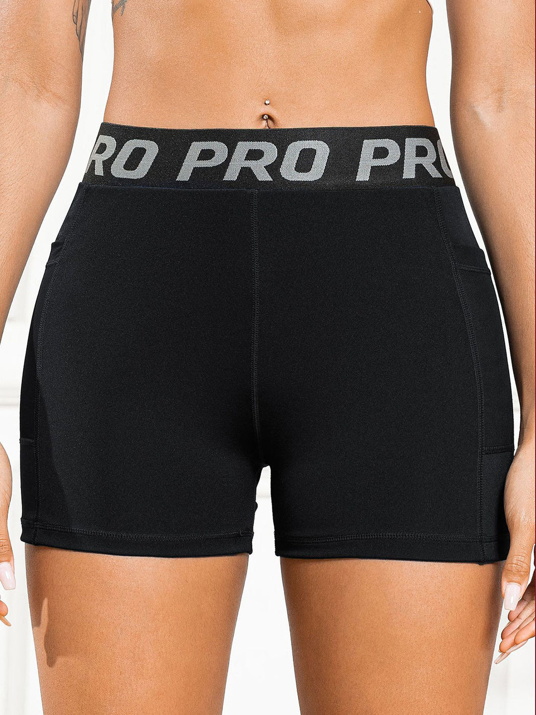 Stilla | Talje Active Shorts med Lommer